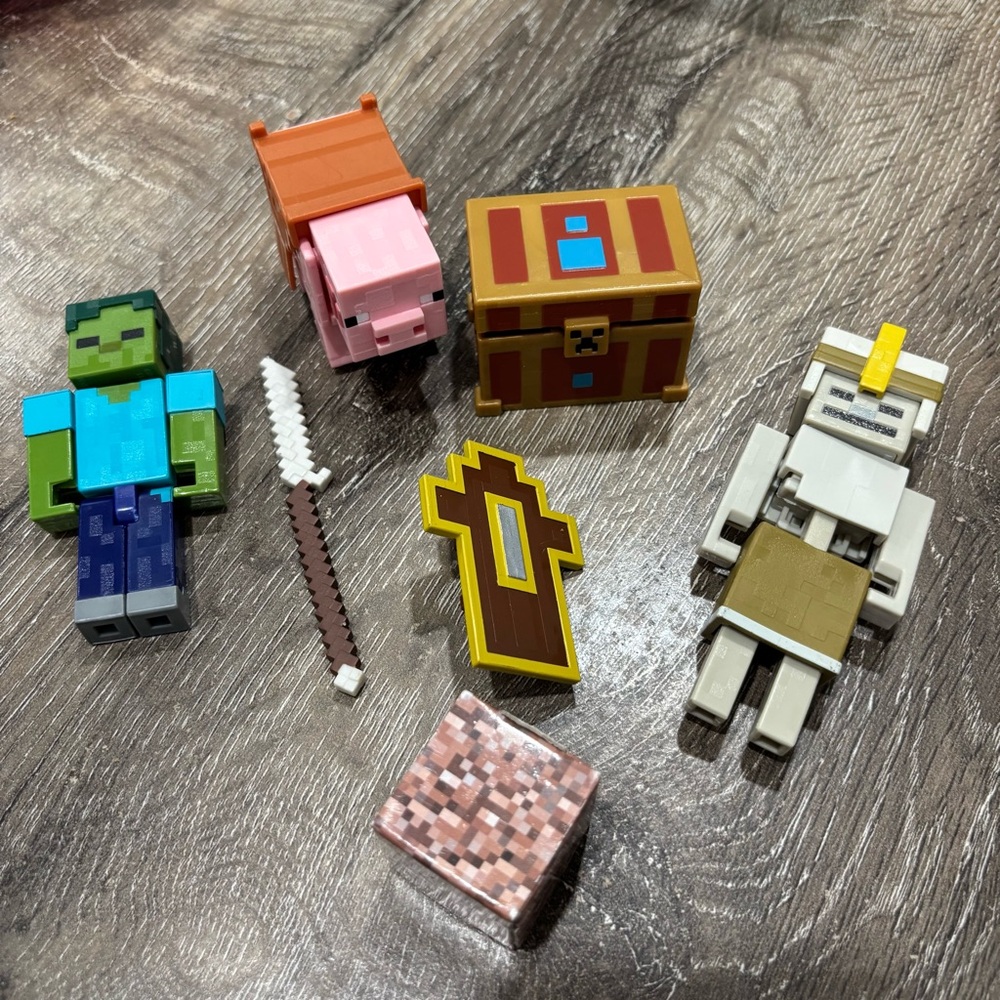 Minecraft Toy Lot